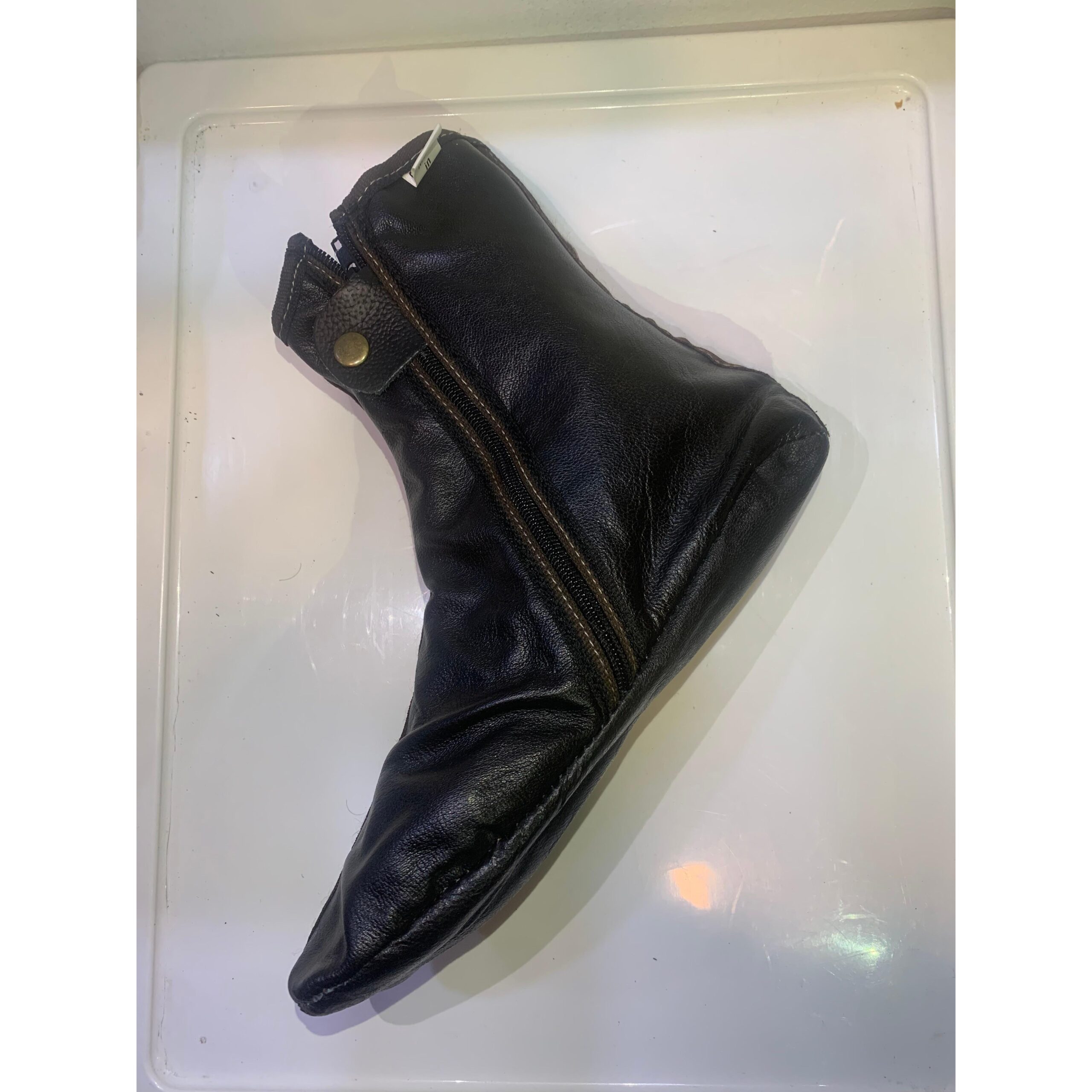 Natural leather socks: size 39-40 - Image 4