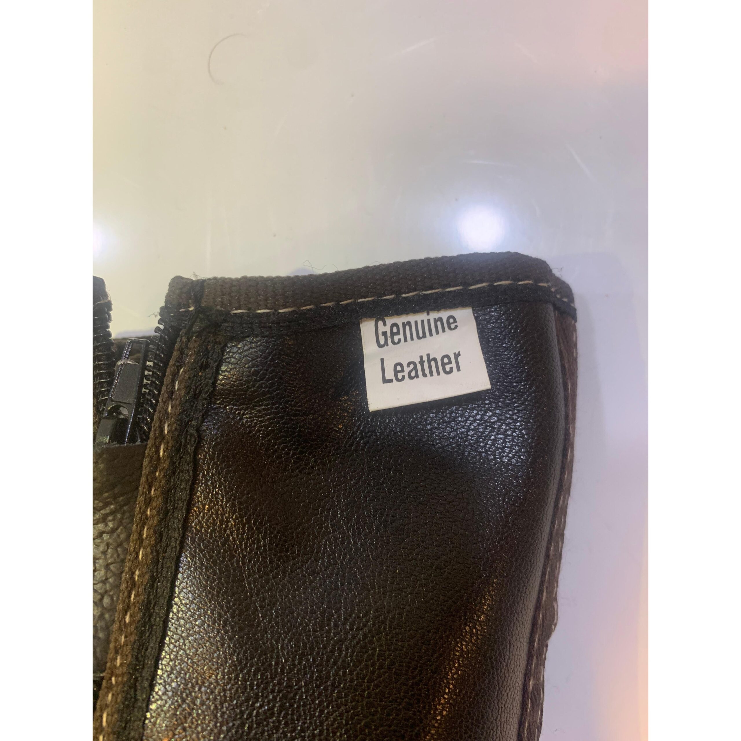 Natural leather socks: size 39-40 - Image 3